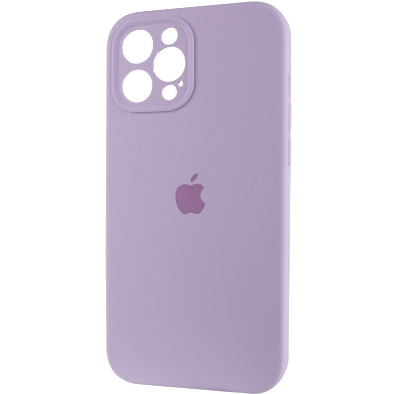 Фото Чехол Silicone Case Full Camera Protective (AA) для Apple iPhone 12 Pro Max (6.7") (Сиреневый / Lilac) в магазине vchehle.ua