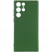 Чохол Silicone Cover Lakshmi Full Camera (AA) на Samsung Galaxy S25 Ultra (Зелений / Dark green)