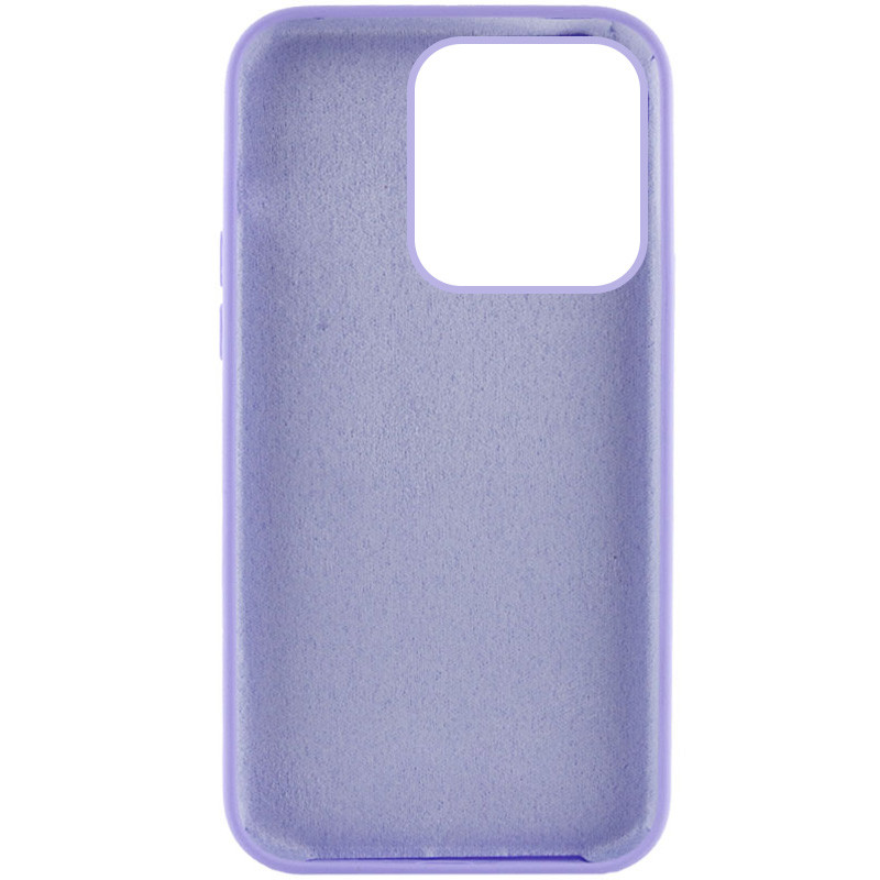 Фото Чохол Silicone Case Full Protective (AA) NO LOGO на Apple iPhone 14 Pro (6.1") (Бузковий / Dasheen) на vchehle.ua