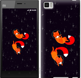 

Чохол Лисички в космосі на Xiaomi Mi3 870375