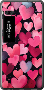 

Чехол Сердечки 4 для Meizu Pro 7 1646504