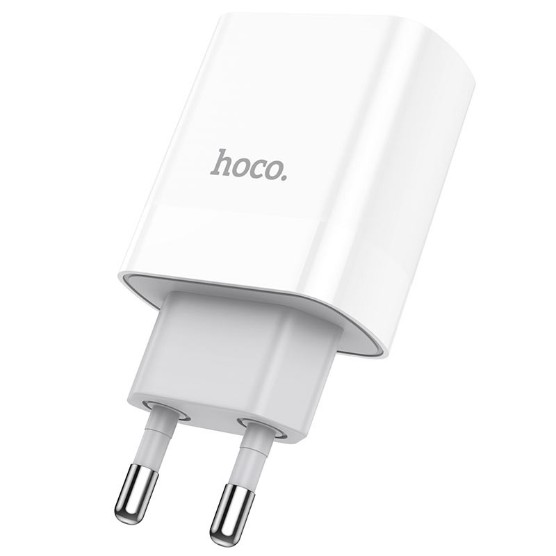 Фото СЗУ Hoco C80A Plus Rapido PD20W+QC3.0 (1USB-A/1C) (White) на vchehle.ua