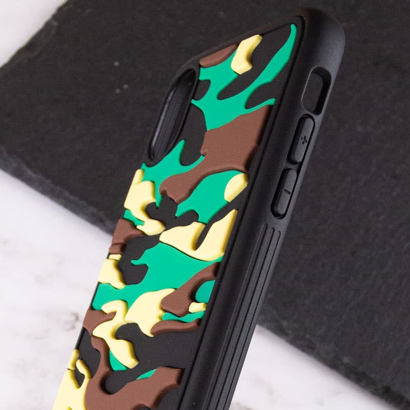 Чехол TPU+PC Army Collection для Apple iPhone XS Max (6.5") (Зеленый) в магазине vchehle.ua