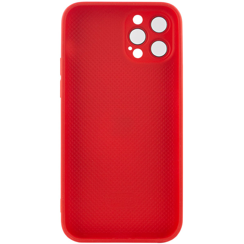 Чохол TPU+Glass Sapphire matte case на Apple iPhone 12 Pro Max (6.7") (Cola Red) в магазині vchehle.ua