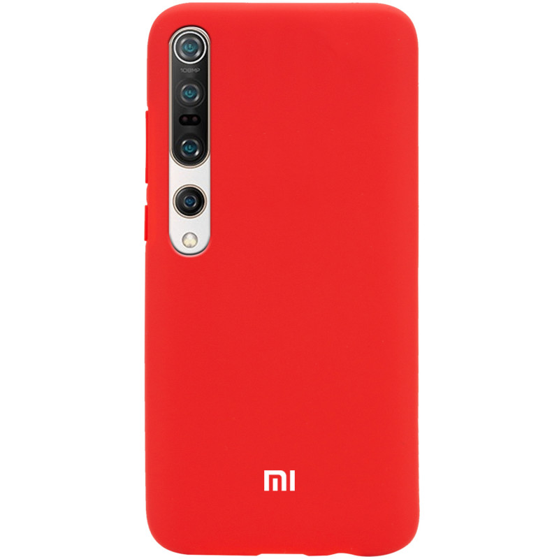 

Чохол Silicone Cover Full Protective (AA) для Xiaomi Mi 10 (Червоний / Red) 895295