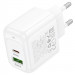 Фото МЗП Hoco CS55A Surplus PD30W+QC3.0 (1USB-A/1C) (White) на vchehle.ua
