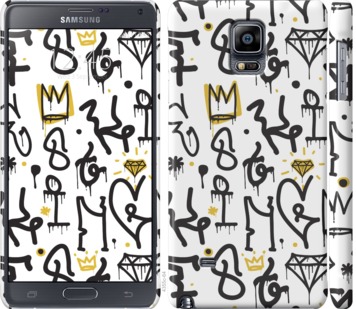 

Чехол Graffiti art для Samsung Galaxy Note 4 N910H 745108