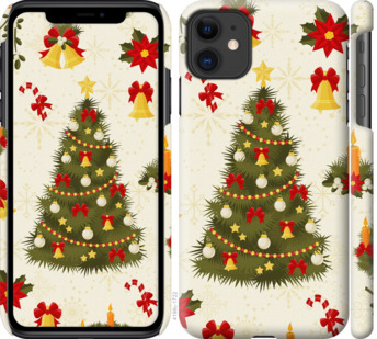 

Чехол Новогодняя елка для iPhone 11 783649