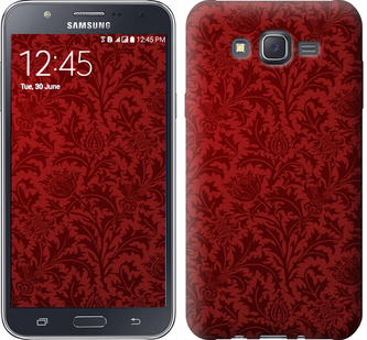 

Чохол Чохол цвета бордо для Samsung Galaxy J7 J700H 649830