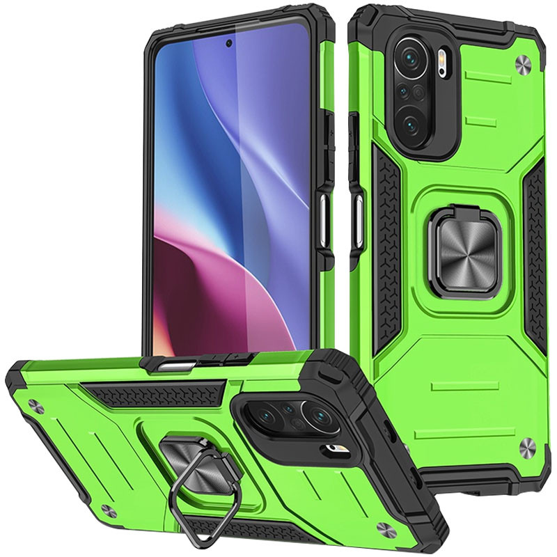 

Ударостійкий чохол Union Ring for Magnet для Xiaomi Redmi Note 10 (Салатовий) 1200687