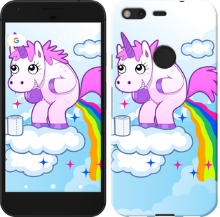 Чехол Единорожка для Google Pixel