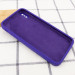 Фото Чехол Silicone Case Square Full Camera Protective (AA) для Apple iPhone XS / X (5.8") (Фиолетовый / Ultra Violet) в магазине vchehle.ua