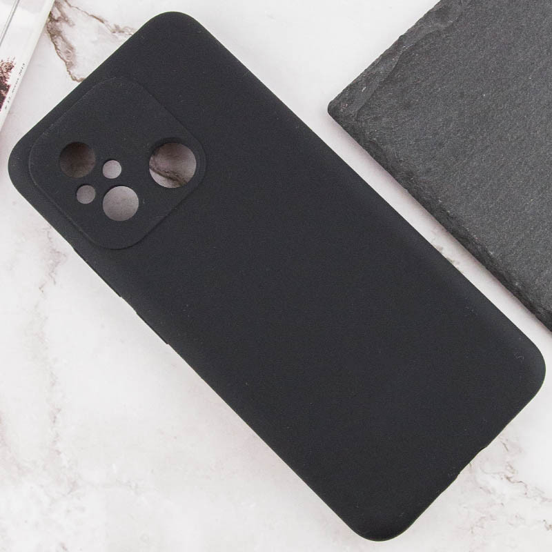 Купить Чехол Silicone Cover Lakshmi Full Camera (AAA) для Xiaomi Redmi 12C (Черный / Black) на vchehle.ua