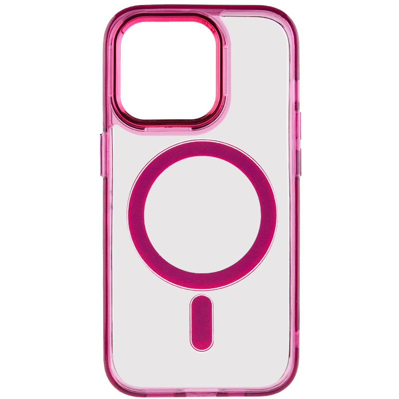Чехол TPU Iris with Magnetic safe для Apple iPhone 14 Pro (6.1") (Бордовый)