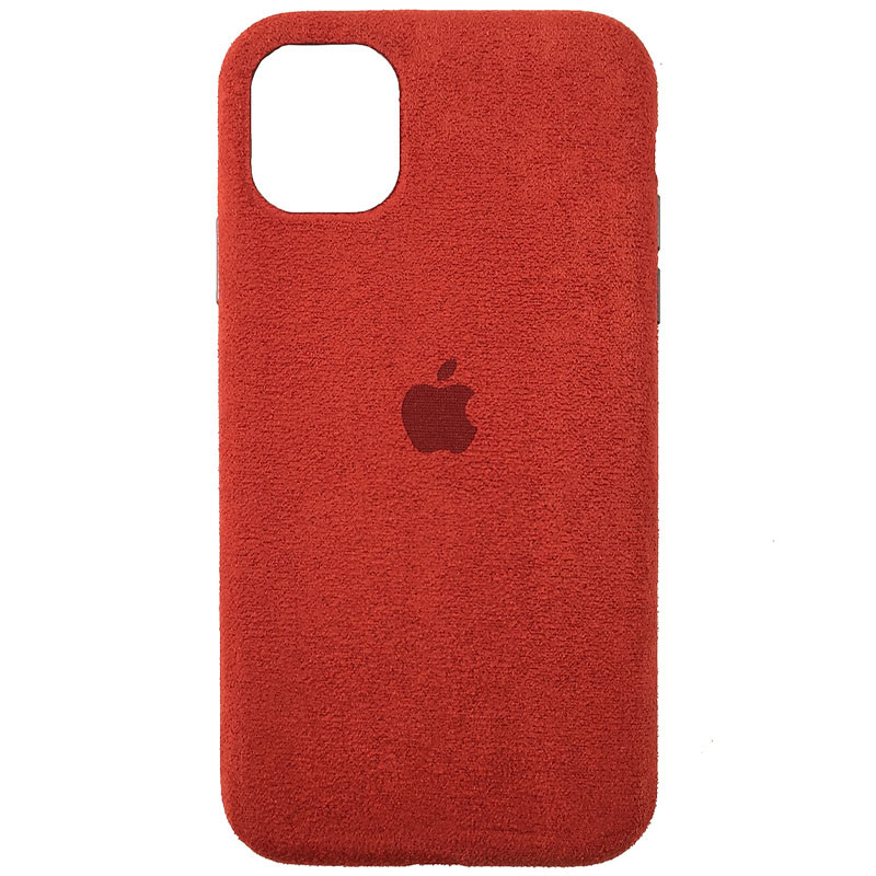 Чехол ALCANTARA Case Full для Apple iPhone 11 Pro (5.8") (Красный)