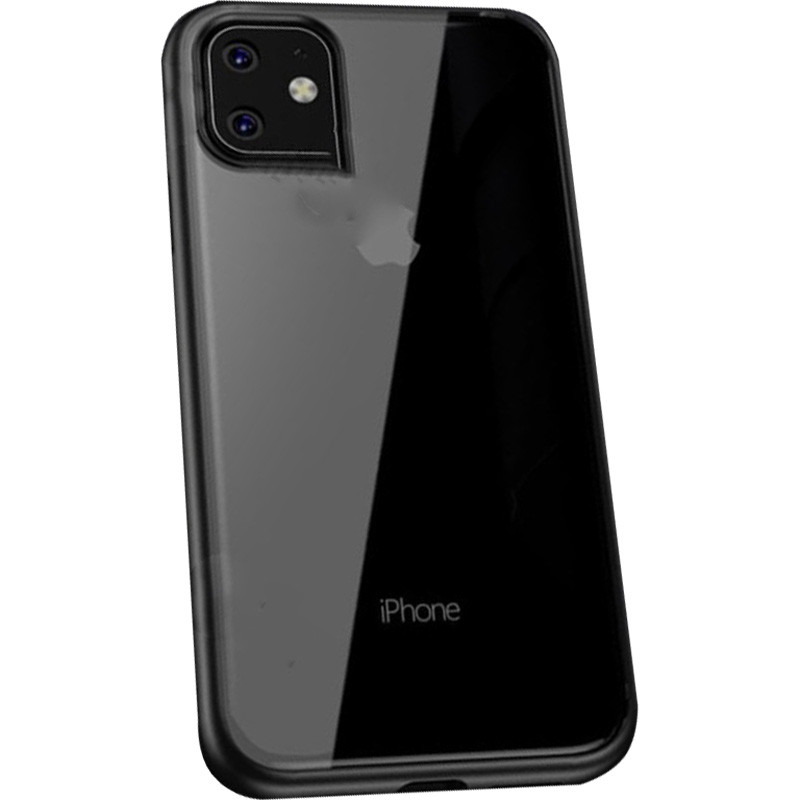 

TPU чохол iPaky Bright Series на Apple iPhone 11 (6.1") (Чорний) 761380