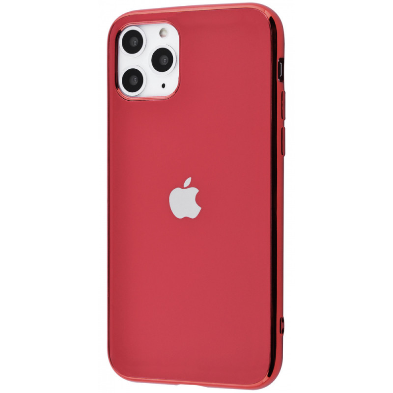 TPU чохол Matte LOGO на Apple iPhone 11 Pro Max (6.5") (Червоний / Red)