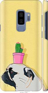 

Чехол Мопс с кактусом для Samsung Galaxy S9 Plus 795331