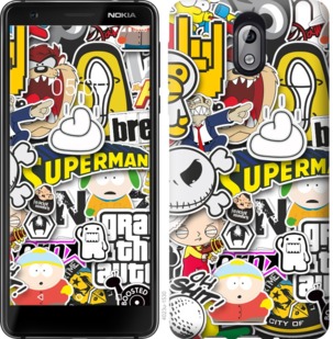 

Чохол Popular logos на Nokia 2.2 740697