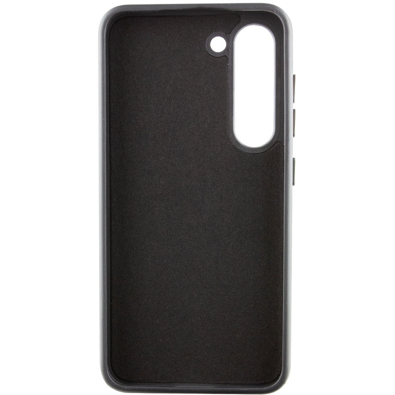 Фото Шкіряний чохол Bonbon Leather Metal Style на Samsung Galaxy S22+ (Чорний / Black) в маназині vchehle.ua