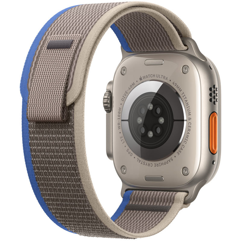 Фото Ремешок Trail Loop для Apple Watch 42/44/45/46/49mm (m/l) (Blue / Gray) в магазине vchehle.ua