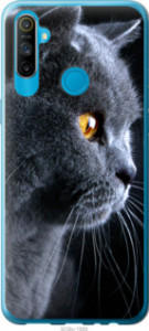 Чехол Красивый кот для Realme C3