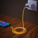 Дата кабель Hoco X21 Plus Silicone Type-C Cable (1m) (Black / Yellow) в магазине vchehle.ua