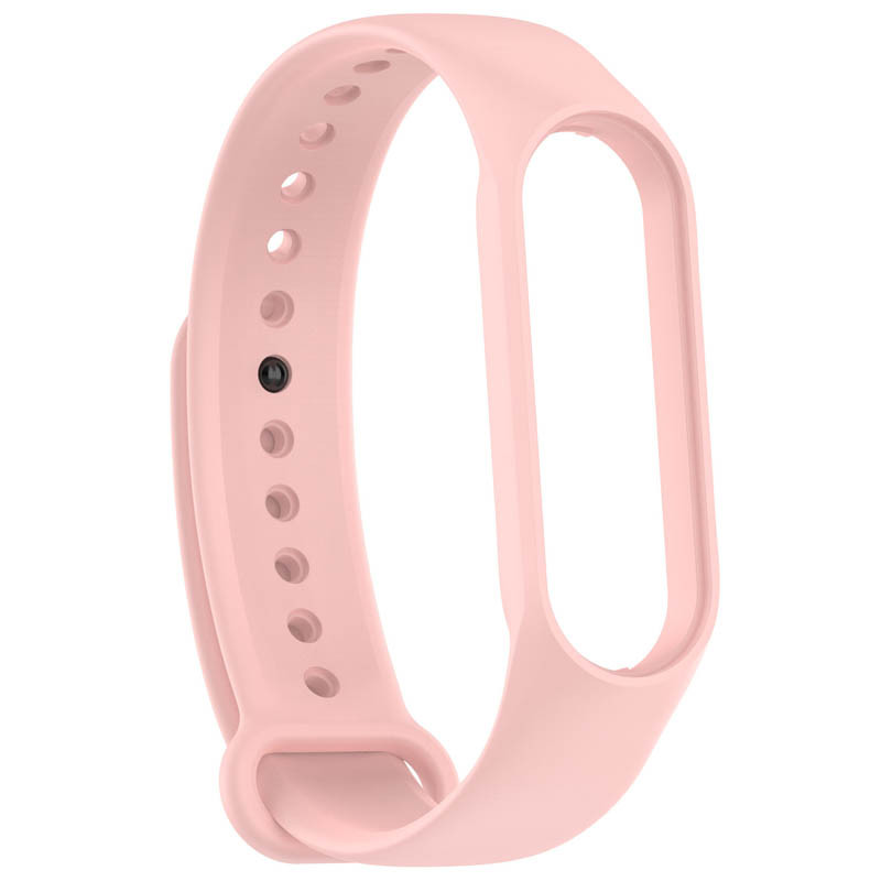 Фото Силиконовый ремешок для Xiaomi Mi Band 7/6/5/4/3 (Розовый / Light pink) на vchehle.ua