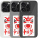 TPU+PC чехол Ink Show для Apple iPhone 15 Pro Max (6.7")
