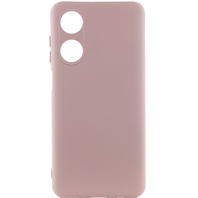 Чехол Silicone Cover Lakshmi Full Camera (A) для Oppo A38 / A18 (Розовый / Pink Sand)