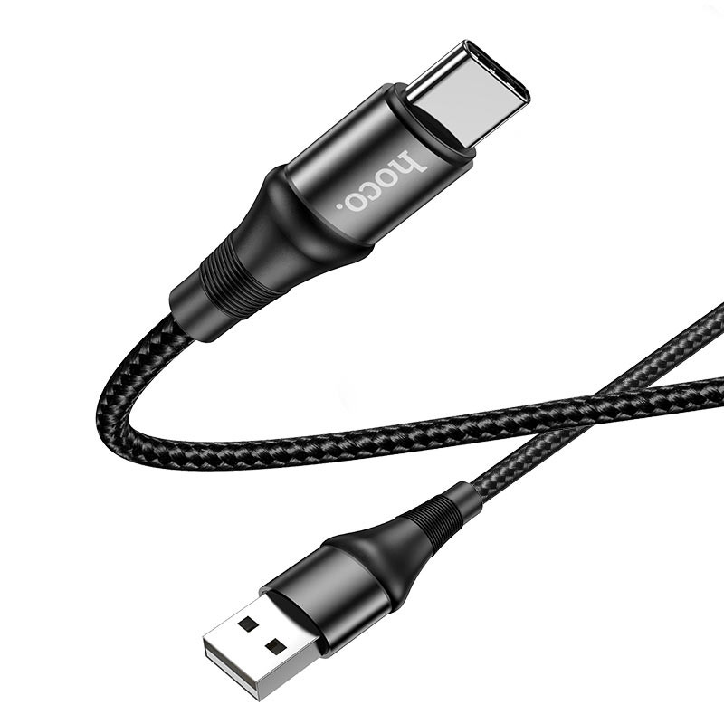 Дата кабель Hoco X50 "Excellent" USB to Type-C (1m) (Чорний) в магазині vchehle.ua