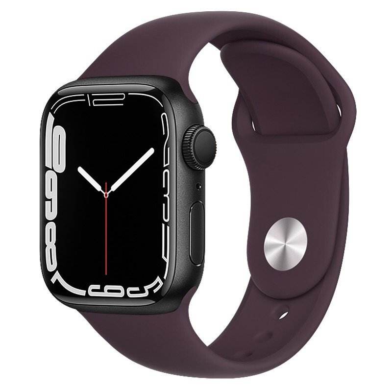Ремінець Hoco WA01 Flexible series Apple watch (42/44/45/49mm) (Crimson Cherry)
