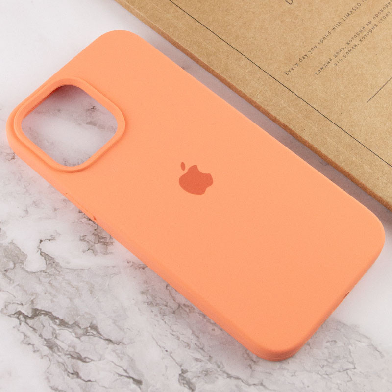 Купить Чехол Silicone Case Full Protective (AA) для Apple iPhone 14 Pro Max (6.7") (Оранжевый / Vitamin C) на vchehle.ua