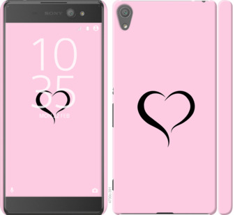 Чехол Сердце 1 для Sony Xperia XA Ultra Dual F3212