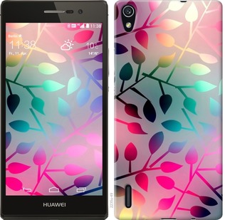 

Чохол Листя на Huawei Ascend P7 626396