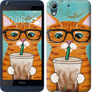 

Чехол Зеленоглазый кот в очках для HTC Desire 626G 625198