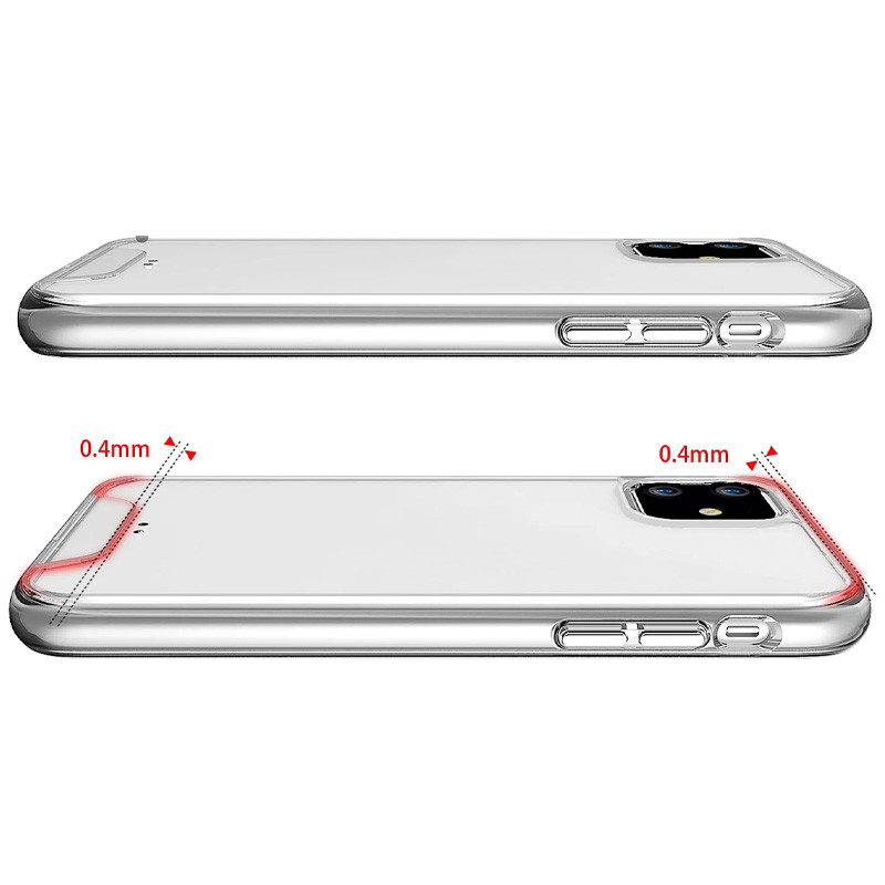 Купить Чехол TPU Space Case transparent для Apple iPhone 11 (6.1") (Прозрачный) на vchehle.ua