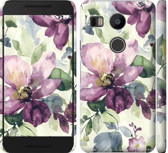 

Чохол Квіти аквареллю на LG Nexus 5X H791 296601