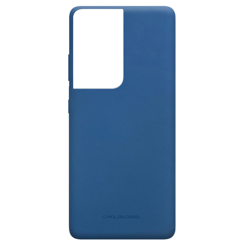 

TPU чохол Molan Cano Smooth на Samsung Galaxy S21 Ultra (Синій) 1104617