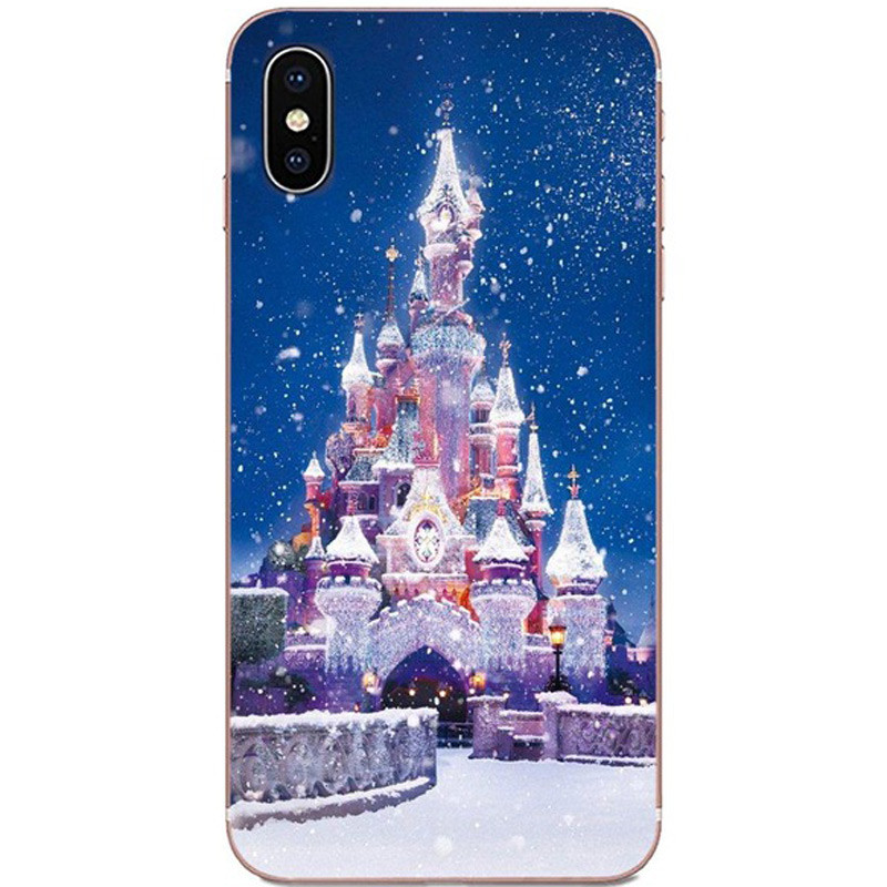 

TPU чехол Зимняя сказка для iPhone XS (5.8") (Замок) 789911