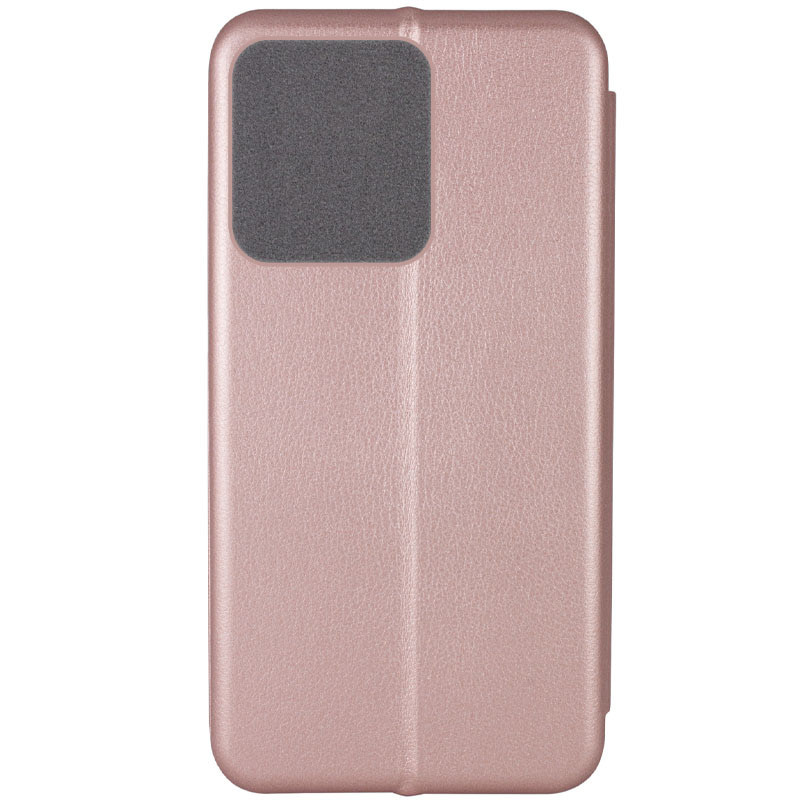 Фото Кожаный чехол-книжка Classy для TECNO Spark 10 Pro (Rose Gold) в магазине vchehle.ua