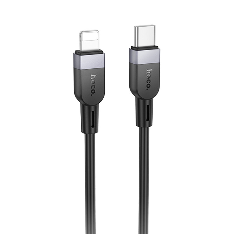 Дата кабель Hoco X109 Energy silicone Type-C to Lightning (1m) (Black)