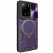 Фото Ударопрочный чехол Bracket case with Magnetic для Xiaomi 13T / 13T Pro (Purple) на vchehle.ua