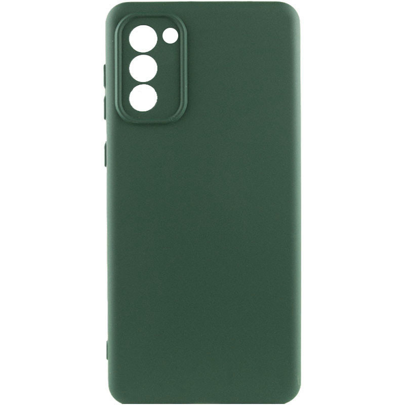 Чохол Silicone Cover Lakshmi Full Camera (AAA) на Samsung Galaxy S20 FE (Зелений / Cyprus Green)