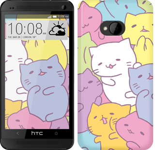 

Чехол Котики для HTC One M7 565470