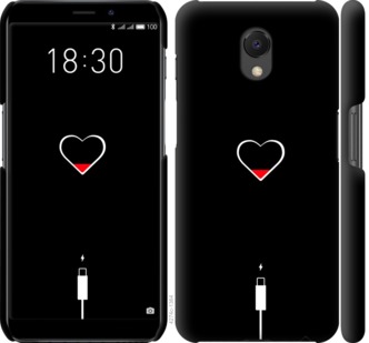 

Чехол Подзарядка сердца для Meizu M6s 721330