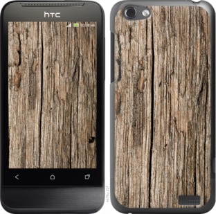 

Чохол Текстура дерева на HTC One V t320e 753720