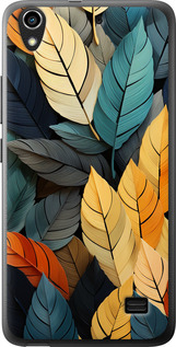 

Чохол Кольорове листя на Huawei G620S 1629915