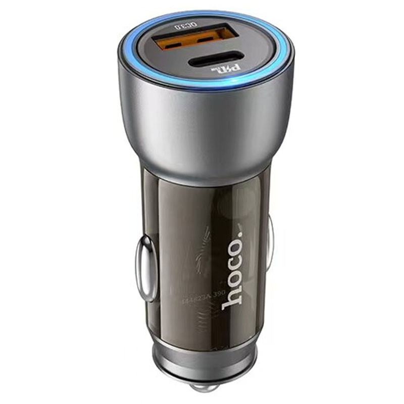 АЗП Hoco NZ8 Sprinter PD43W+QC3.0 (1USB-A/1C) (Brown)