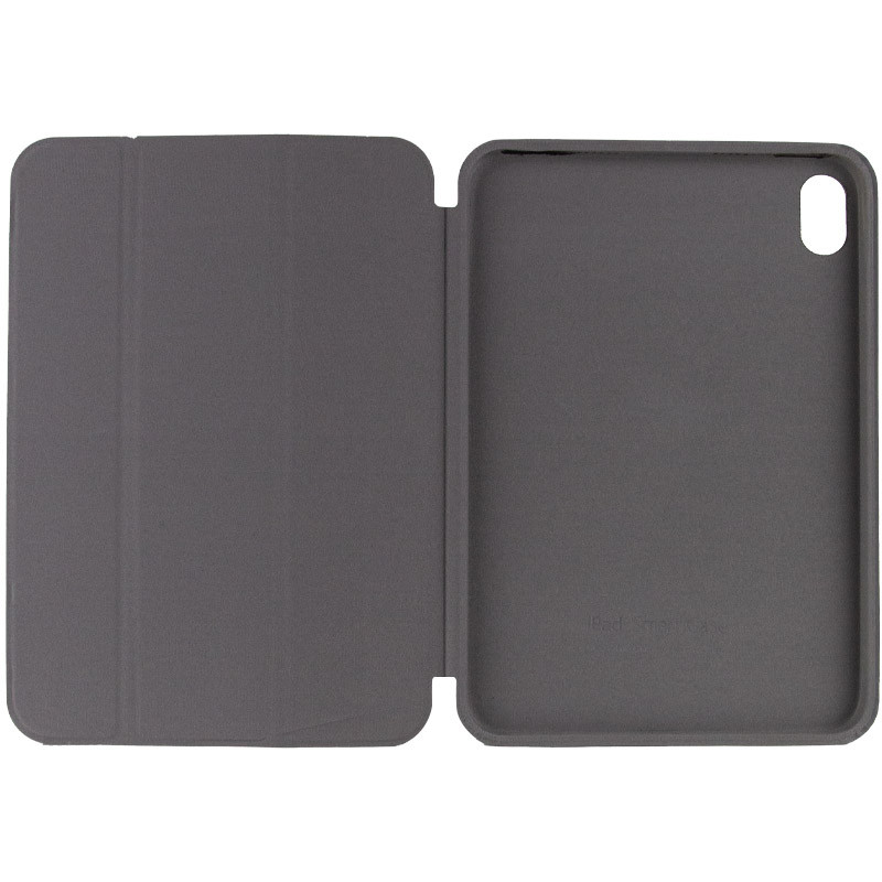 Фото Чохол (книжка) Smart Case Series with logo для Apple iPad Mini 6 (8.3") (2021) (Сірий / Dark Gray) на vchehle.ua